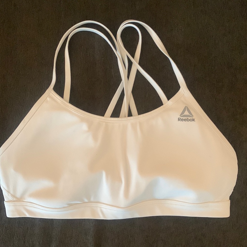Reebok strappy sports bra
